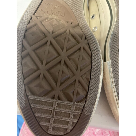 Converse All Star Chuck Taylor Off White Low Tops Size Men’s 8 Women’s 10 - Picture 15 of 16